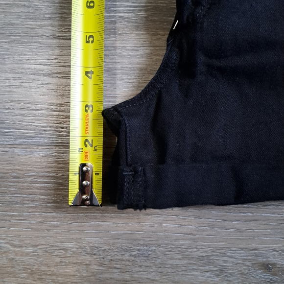 Paige Jimmy Jimmy Short in Black Overdye - Picture 10 of 10